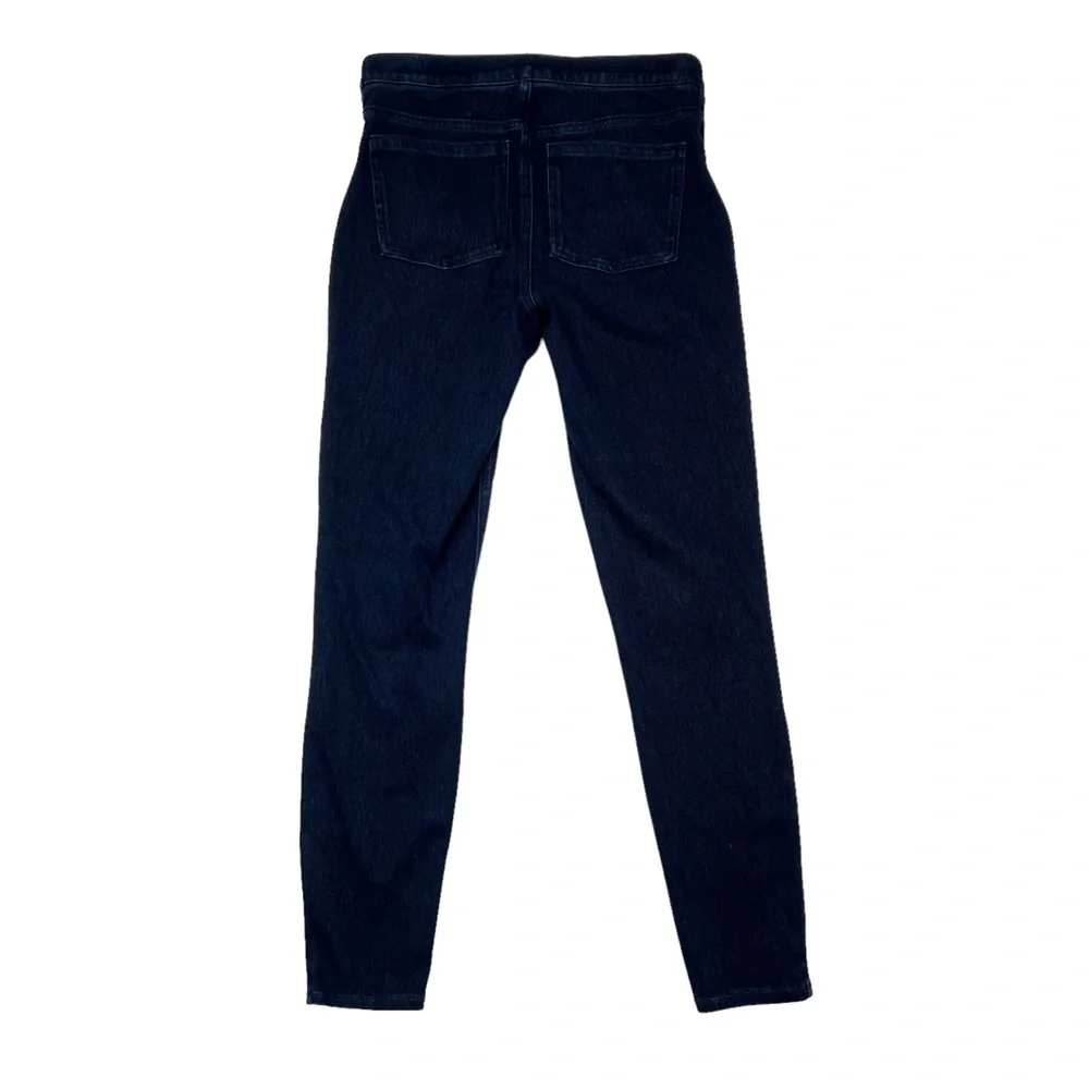 Spanx Twilight Dark Rinse Stretch Knit Jean-ish Ankle Leggings